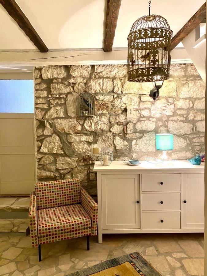 Steinhaus Mit Terrasse Leilighet Rovinj Eksteriør bilde