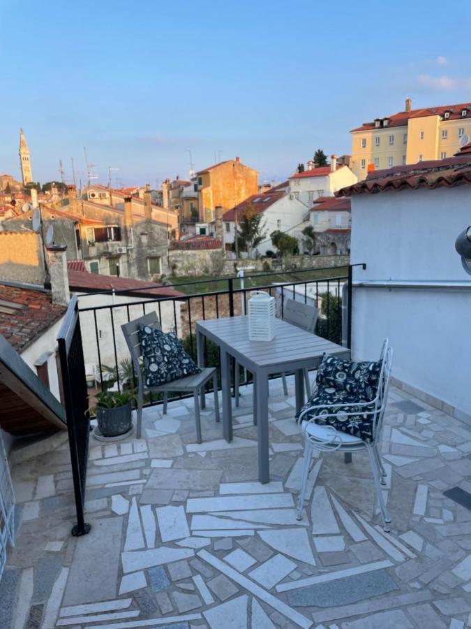 Steinhaus Mit Terrasse Leilighet Rovinj Eksteriør bilde